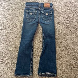 Girls true religion Billy big T jeans size 7